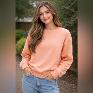 Peach Kids Sweatshirt